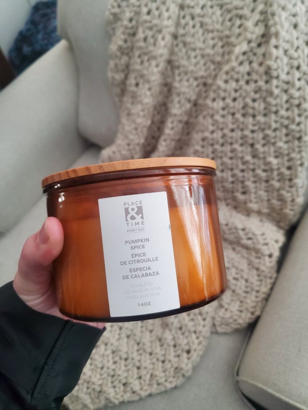 Time and Place pumpkin spice candle - Picture 3 of 3
